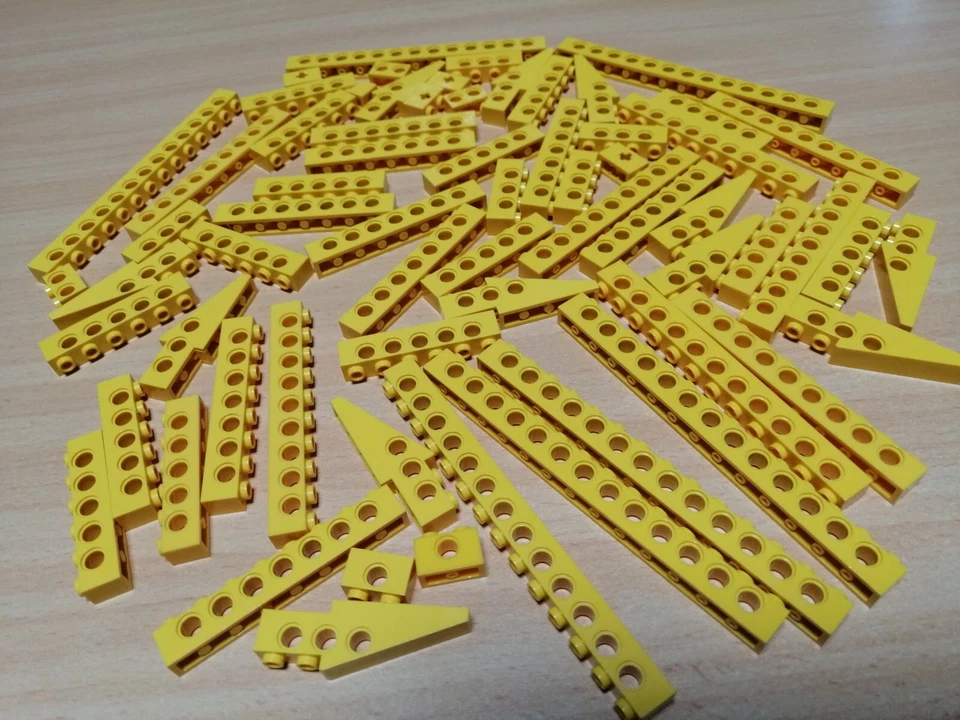 LEGO Technic Konvolut Lochstangen Lochsteine gelb / Technik - Bild 4 von 4