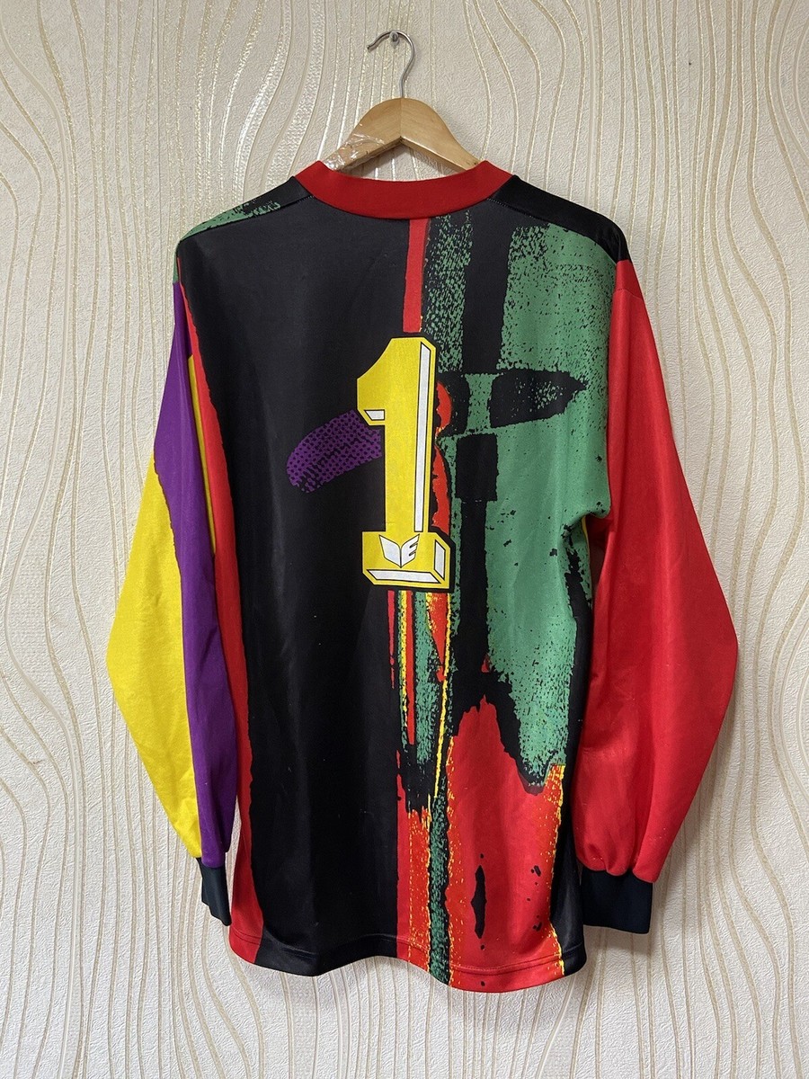 Erima オールド 90s 長袖 ゴールキーパー ジャージ サッカーシャツ Erima オールド 90s 長袖 ゴールキーパー ジャージ サッカーシャツ