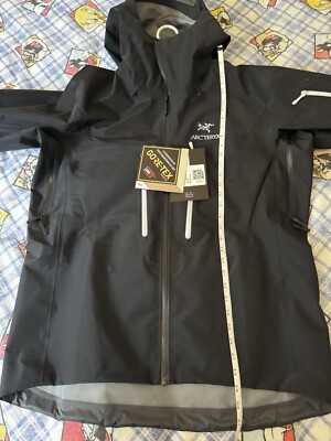 Arcteryx Alpha SV Black Large Jacket New With Tags MADE IN CANADA