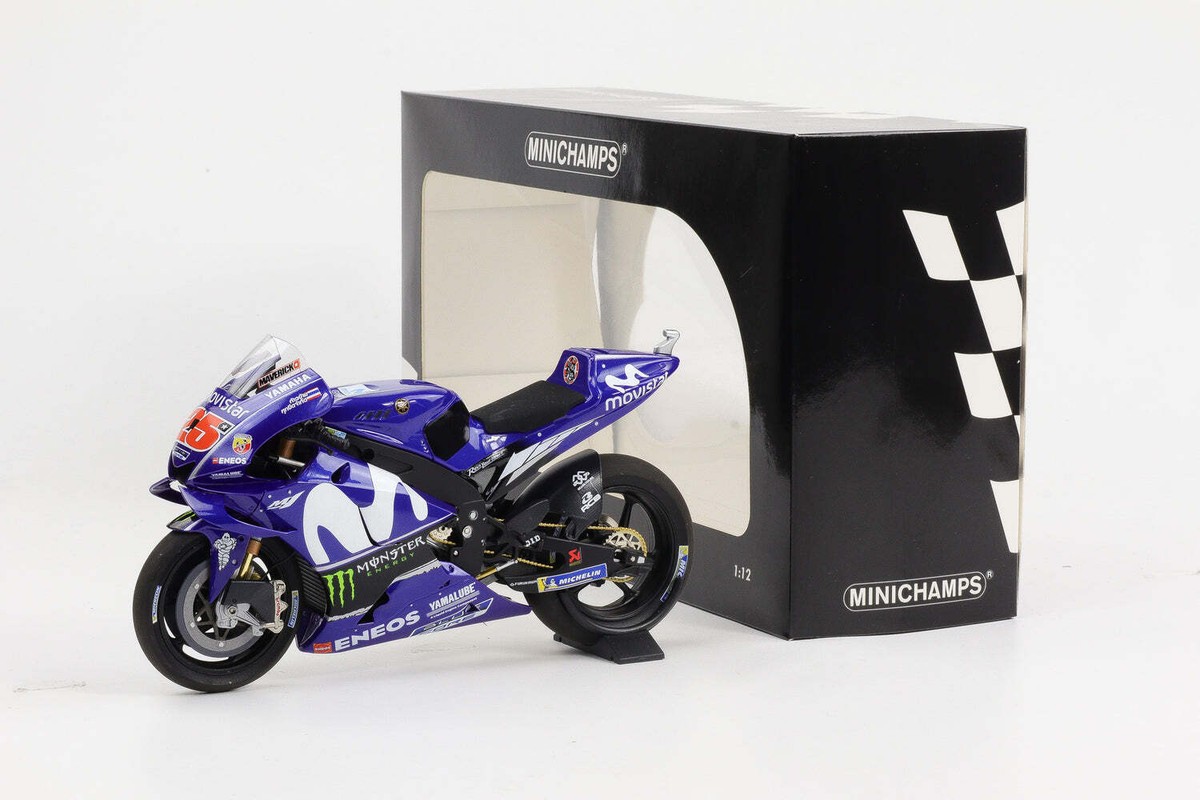 MINICHAMPS 1/12 ヤマハ YZR-M1 YAMAHA MOTOGP 1 12 Yamaha YZR-M1 Movistar Moto GP by Minichamps 122183025
