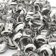 Stainless Steel Leathercraft Round Spots  1/2" (12.7 mm) 100 Pack 1330-25