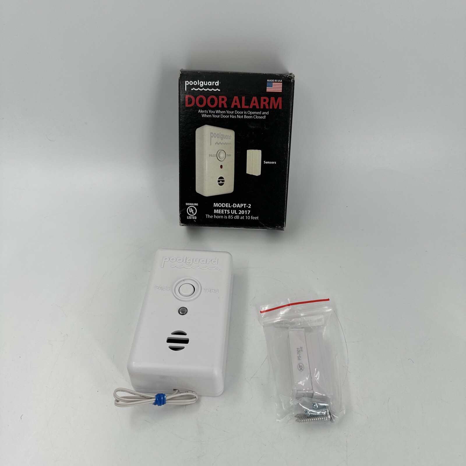 Poolguard Gate Door Alarm UL 2017 Water Hazard 7 Second Delay DAPT2 eBay