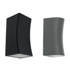 Garden Wall Light  Up Down  waterproof Curved Design