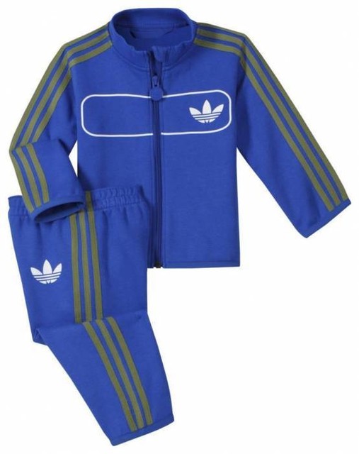 3098 adidas Child Newborn Tracksuit Infant Size 1218 Months M63356 eBay