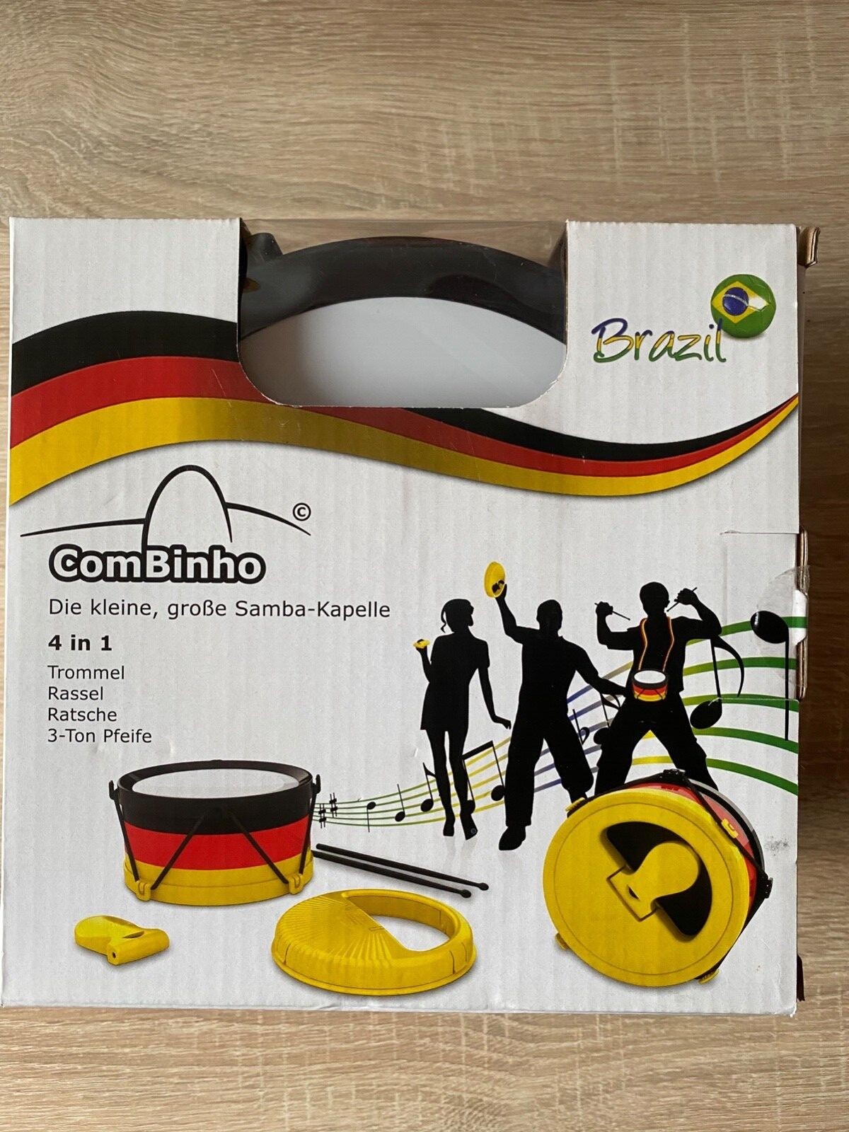 Samba Trommel ComBinho 4in1 Fussball WM In Brazilien online kaufen 