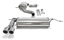 TA TECHNIX AUSPUFF-ANLAGE EDELSTAHL 2X80MM AUDI A3 8P SPORTBACK INKL. ABE