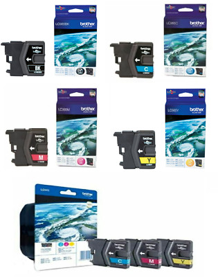 Brother LC985 Tintenpatronen BCMY MP Tintenpatronen DCP J125 DCP J140W Posten
