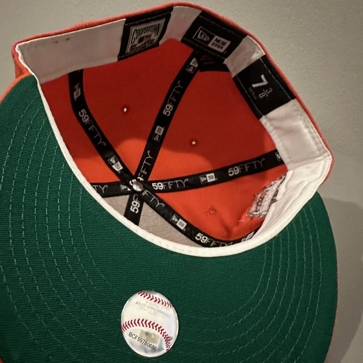 NWT 7 3/8 Sf Giants 1984 All Star Game Orange | eBay