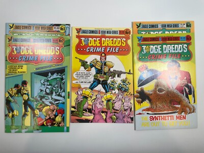 Judge Dredd's Crime File #2, 3, 4, 5, 6 - 1985 - John Byrne - Brian Bolland