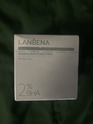 Lanbena Nose Plant Pore Strips 1.06 Oz New And Sealed