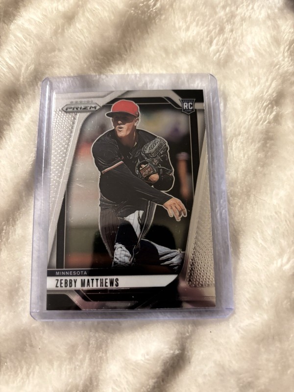 2025 Panini Prizm - Zebby Matthews #167 (RC)
