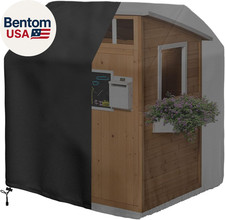 Outdoor Playhouse Covers Waterproof, Wooden Playhouse Cover, 50" L X 45" W X 55"
