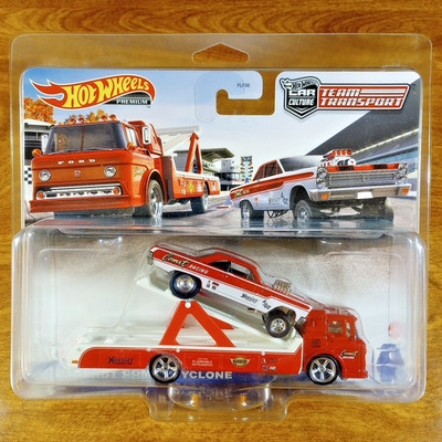 Hot Wheels Premium Team Transport Comet Racing '65 Mercury Cyclone Ford C-800 28