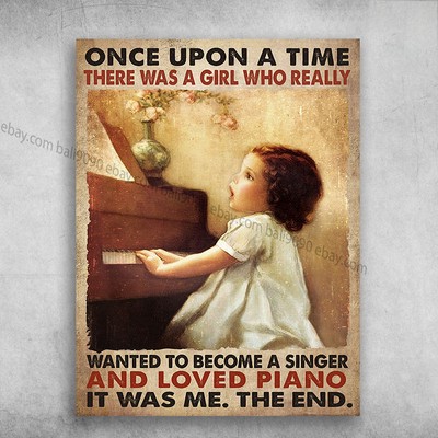 Piano Lover, Little Singer - Once Upon A Time, There Was A Girl, Who Really W...