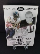 2007 Topps Running Back Royalty Ladainian Tomlinson/Gale Sayers ST $1.99 BIN!