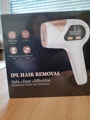IPL Hair Removal Device - Laser zur Haarentfernung mit 3 Funktionen (NEU)