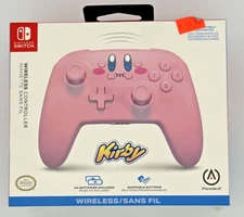Nintendo Switch Wireless Controller Pink Kirby Rare Collectible Mint