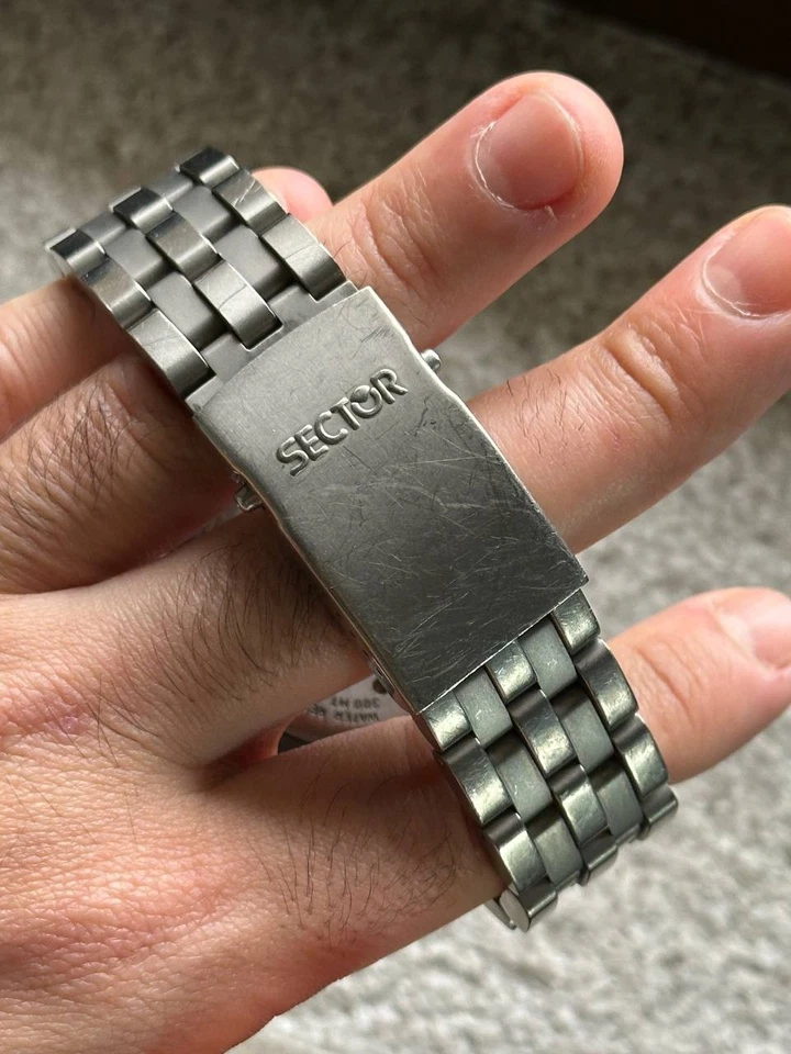 Orologio Sector No Limits Diving Team Apnea Titanio Cronografo Quarzo Limited - Immagine 4 di 4