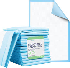 Disposable Underpads Incontinence Bed Pads to Protect Sheet 23 x36 1 Box of 50