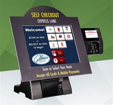 Gilbarco Express Lane Package, EO-060CLT-00, Express Ordering Kiosk, w/o drawers