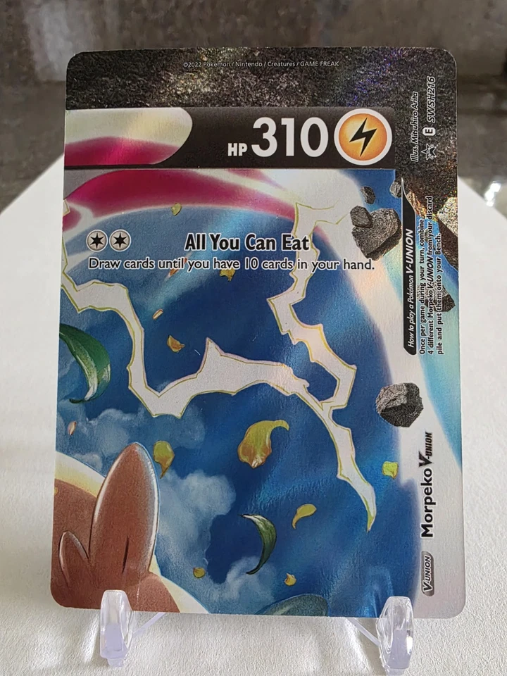 Morpeko V-Union [Set of 4] SWSH218 SWSH: Sword & Shield Promo Cards Holo - Image 3 of 4
