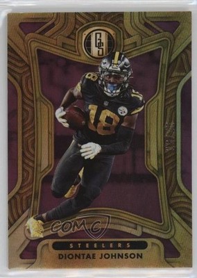 2022 Panini Gold Standard Rose Gold 16/25 Diontae Johnson #91 e6e