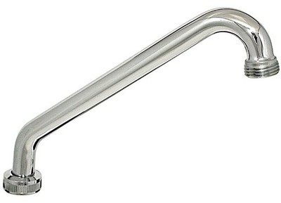 Valterra PF281010 8'' Hi-Rise Tubular Kitchen Faucet Spout Chrome