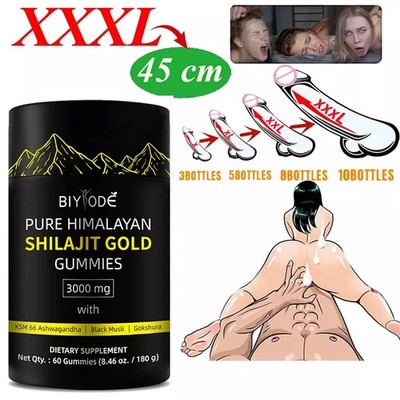 Himalayan Shilajit GOLD Gummies Organic Extremely Effective 3000mg Fulvic Acid!!