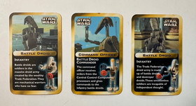Vintage Lego Star Wars set 3343 - Battle Droid Pack; complete w displays & cards