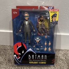 McFarlane Toys Batman Animated Series Ventriloquist & Scarface BAF Rene Montoya