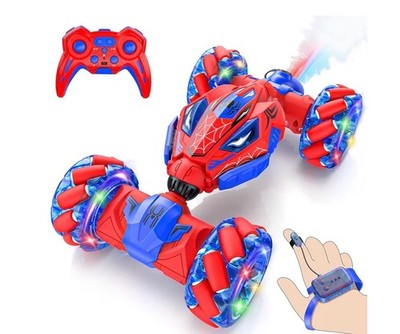 Unique 4WD 360° Rotating Gesture Sensing RC Stunt Car, Double Sided Driving RC