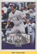 2008 Upper Deck Timeline Matt Holliday #243 READ 1m8