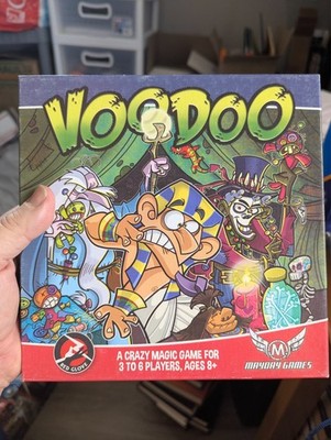VOODOO Board Game + NINJAS vs PYGMIES + DOUBLE TROUBLE Expansions 100% COMPLETE