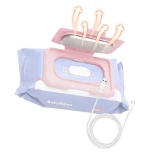 Baby Wipe Warmer Portable Baby Wet Wipes Warmer Heater USB Powered Perfect For T