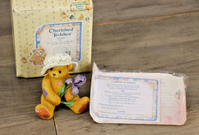 Cherished Teddies Iris 202908 You're The Iris Of My Eye 1996 Box COA