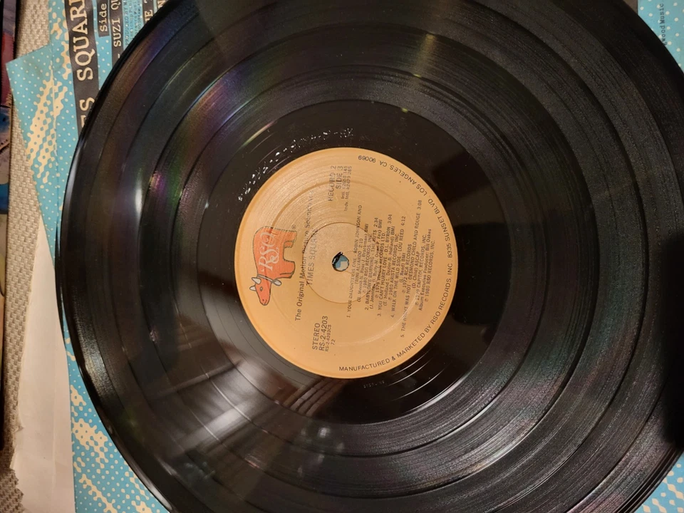 Times Square Soundtrack 2xLP RSO RS-2-4203 NM Vinyl EX Cover + Inner Sleeves - Image 4 of 4