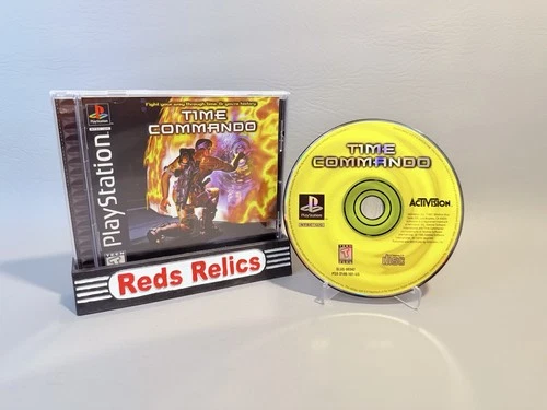 Time Commando PS1 PlayStation 1 - Complete CIB Mint