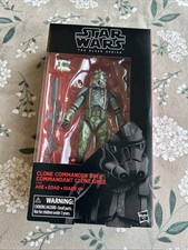 2017 Hasbro Star Wars Black Series TRU Exclusive Clone Commander Gree 6  Figure