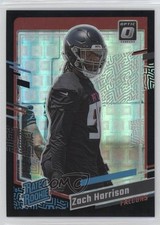 2023 Panini Donruss Optic Preview Black Pandora Prizm 12/25 Zach Harrison 3hd