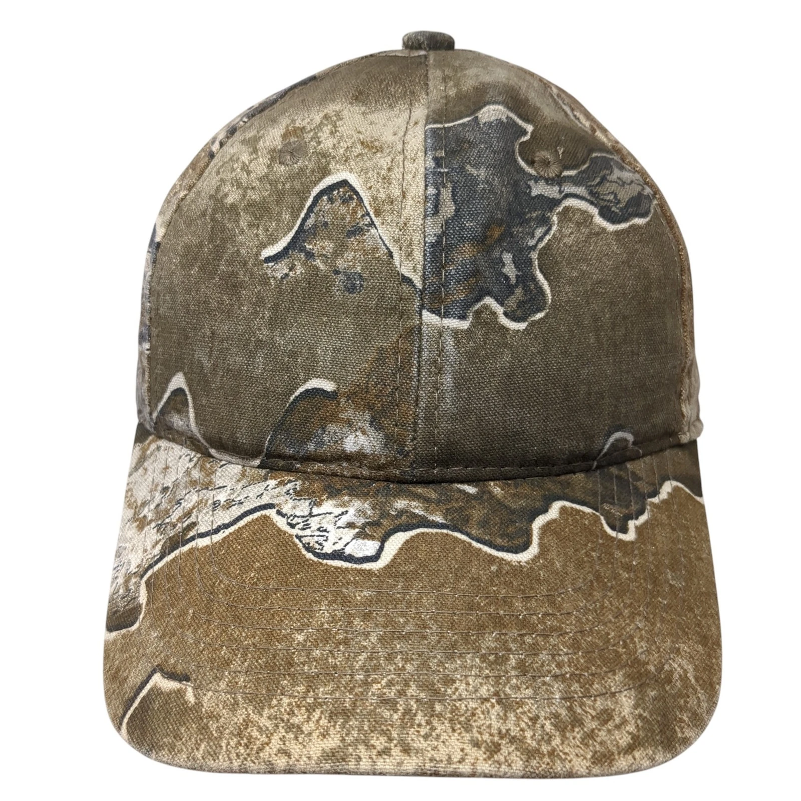 Outdoor Cap Strapback Hat Multicolor One Size Adjustable Camo Blank