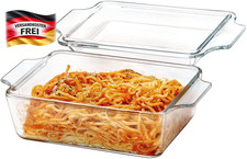 Rechteckige Auflaufformen mit Deckel Lasagnef...