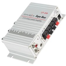 40W 12V HiFi Stereo Amplifier - Supports FM Radio and MP3, Suitable f2802