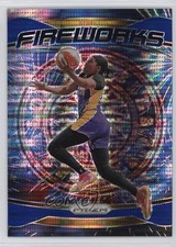 2024 Panini Prizm WNBA Fireworks Blue Pulsar Prizm 155/199 Zia Cooke #1 09vk
