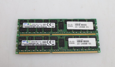 Lot 2x 16GB (32GB) Samsung M393B2G70DB0-CMA PC3-14900R Server Memory