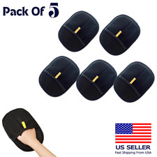 5PC Electrostatic Pet Hair Removal Gloves Brush Pet Grooming Gloves Double-sided