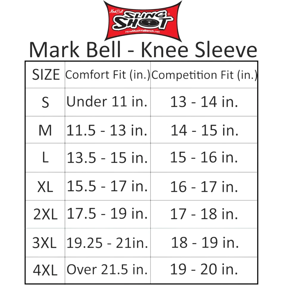 New Black Sling Shot Gangsta Knee Sleeves by Mark Bell - Image 3 of 3