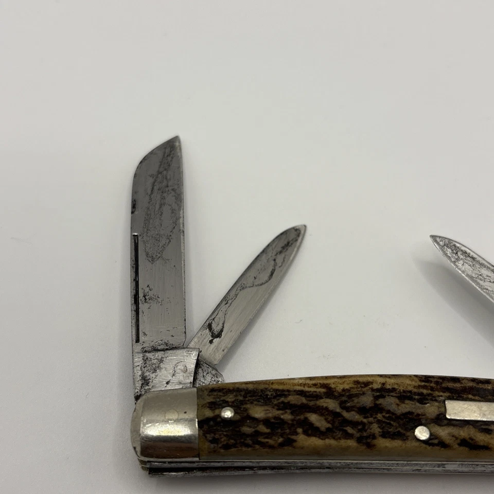 Vintage J.A. Henckels 923 Congress Pocket Knife Stainless Germany - Image 3 of 4