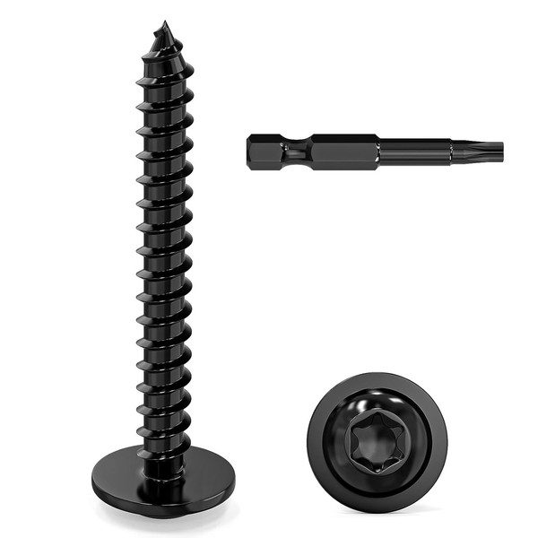 Blechschrauben 50 StüCk Flachkopf Torx Edelstahl A2 V2A Holzschrauben-image