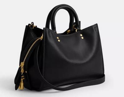 COACH Rogue Bag 31 Black Brass 2WAY Crossbody CCX23 B4/BK | eBay