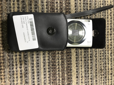 Canon Power Shot A2300 HD Silver 16.0MP Compact Digital Camera W/CASE/BATTERY SD